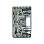 Набор FIT 70807  лерки-метчики легированная сталь профи 40шт.