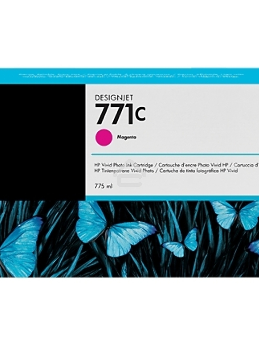 Картридж струйный HP №771C B6Y09A пурпурный для HP DJ Z6200 (775мл)