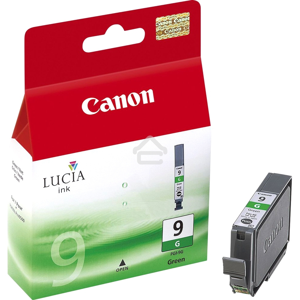 Картридж струйный Canon PGI-9G (1041B001) зеленый (14 мл.) для Canon Pixma 9500 (Mark II)