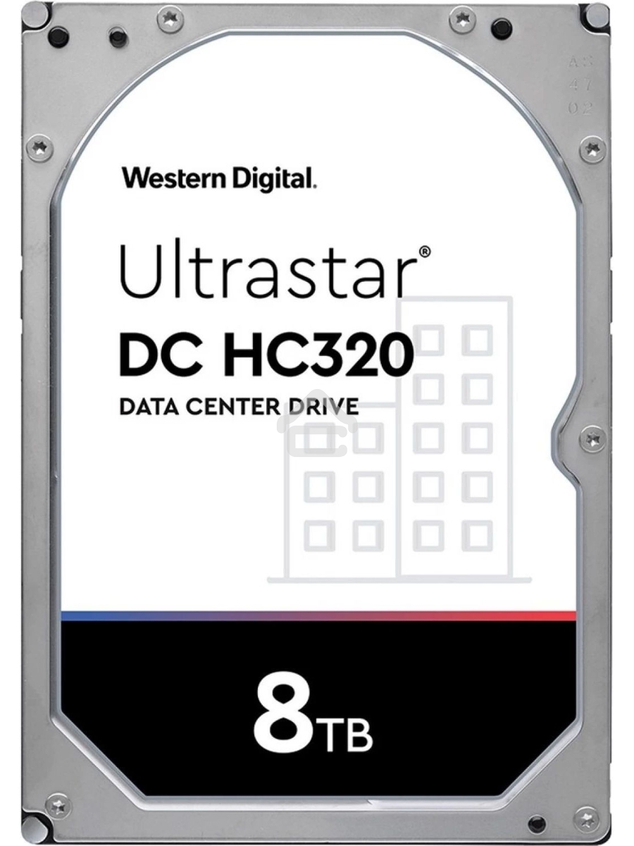 Жесткий диск Western Digital SAS 8TB 7200RPM 12GB / S 256MB DC HC320 HUS728T8TAL5204_0B36453