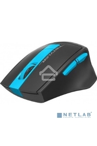 Мышь беспроводная A4Tech Fstyler FG30 серый/синий, 2000 dpi, радиоканал, USB, кнопки - 5