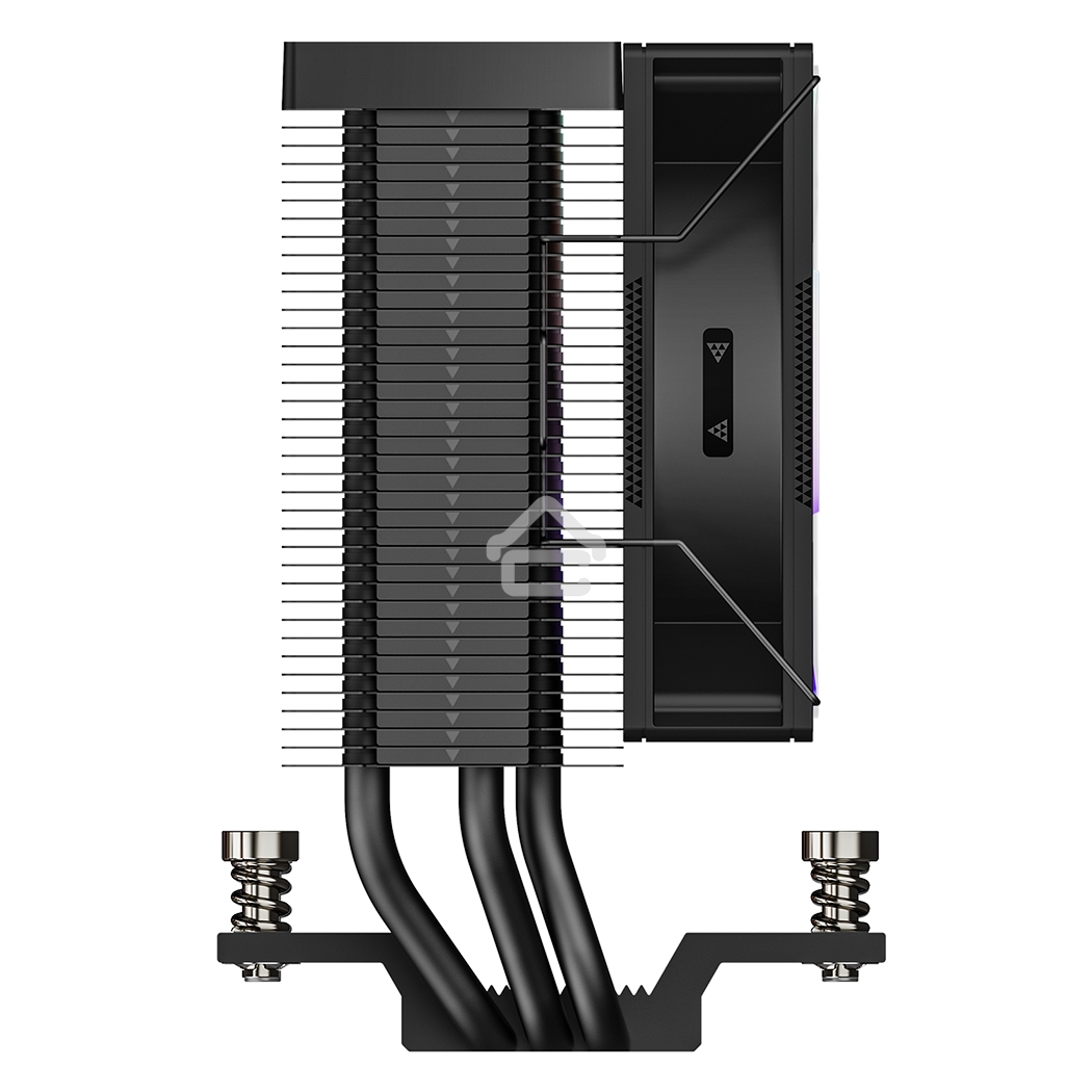 Кулер для процессора PCCooler R300 ARGB BK черный 92мм алюминий+медь 2200rpm 30db 4-pin 150W 133мм