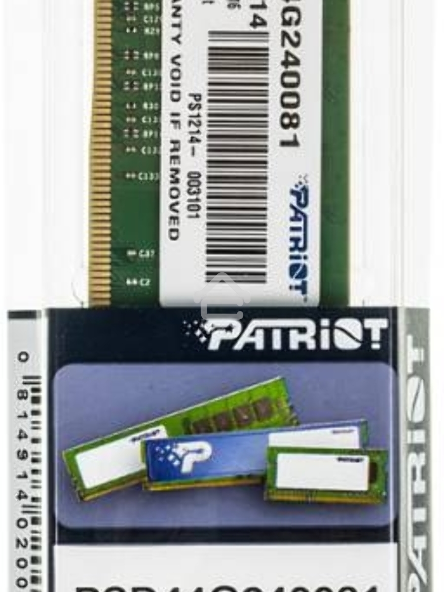 Оперативная память Patriot, DDR4, 4GB (1x4 GB), 2400 MHz, CL17, DIMM