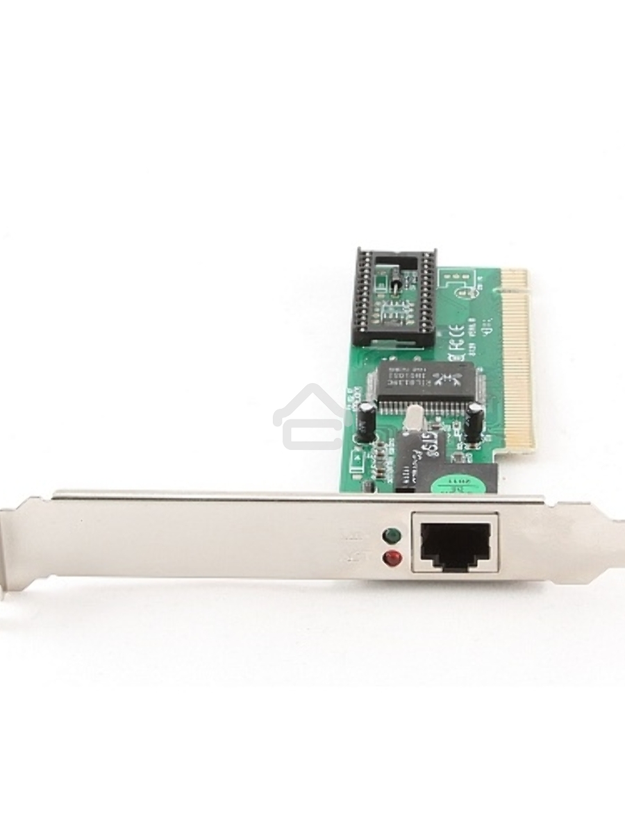 Сетевой адаптер Ethernet Gembird NIC-R1 100/10, PCI, чипсет RTL8139C