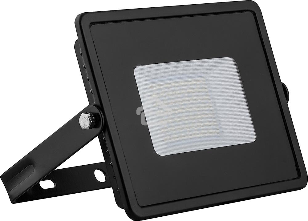 Прожектор светодиодный Feron 2835 SMD 50W 4000K IP65, черный с матовым стеклом, LL-921