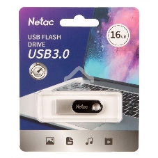 Флешка USB Netac U278 16 Gb <NT03U278N-016G-30PN>, USB 3.0, металлическая матовая