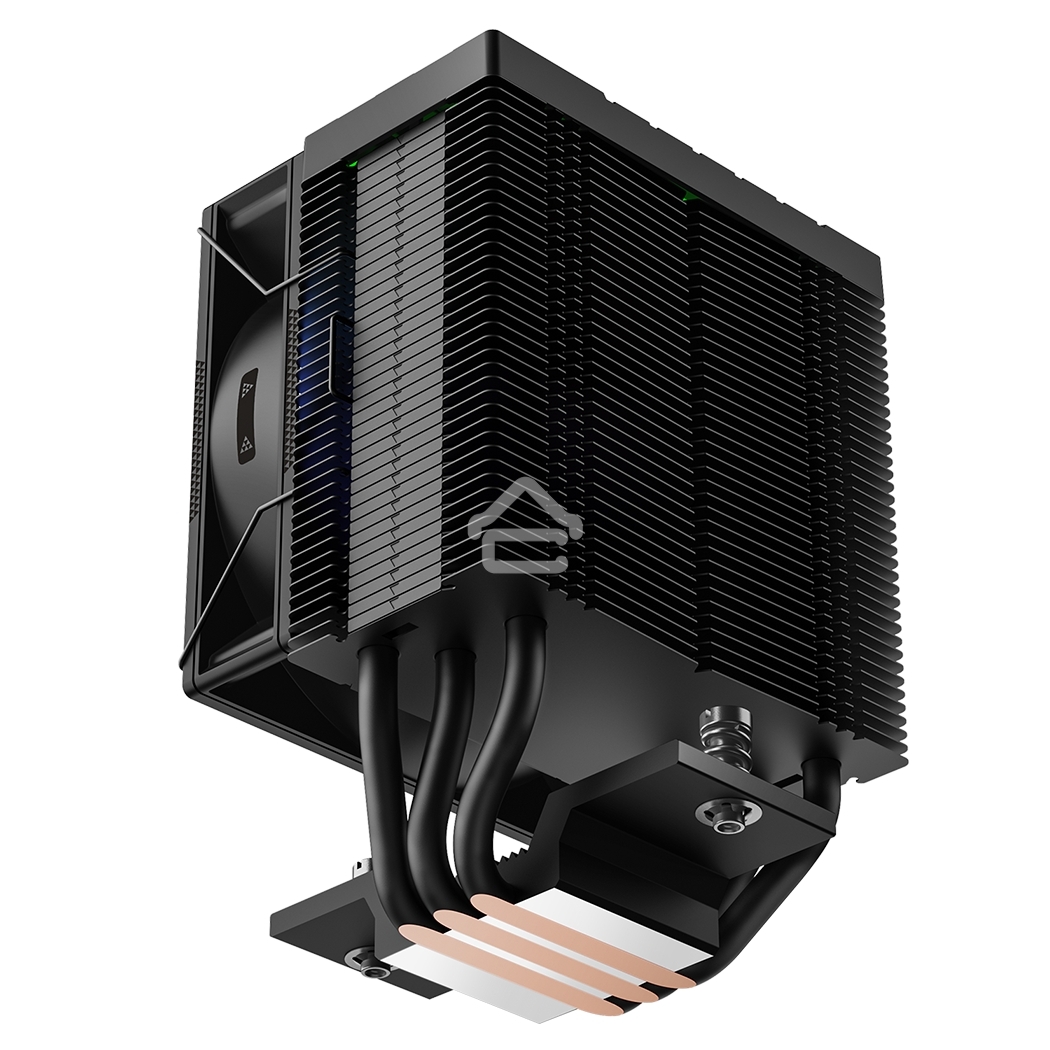 Кулер для процессора PCCooler R300 ARGB BK черный 92мм алюминий+медь 2200rpm 30db 4-pin 150W 133мм