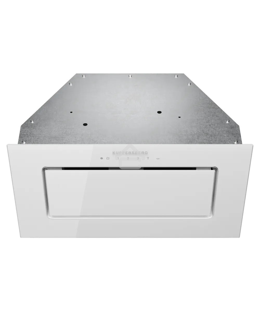 Вытяжка встраиваемая Kuppersberg Innova V 60 белый, 52.6 см, 1300 куб. м/ч, 46 дБ