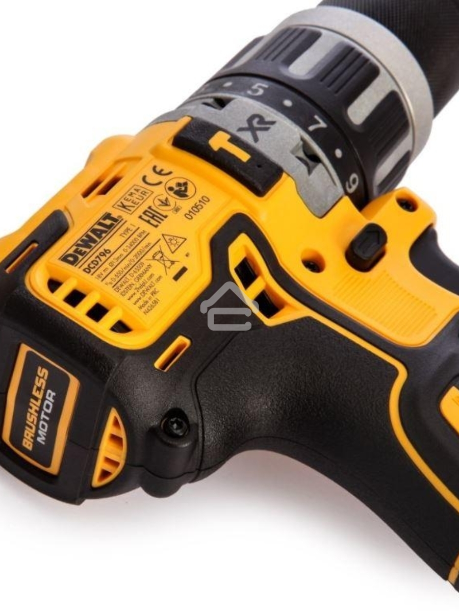 Дрель DEWALT DCD796P2-QW, 460 Вт, сетевая, ударная