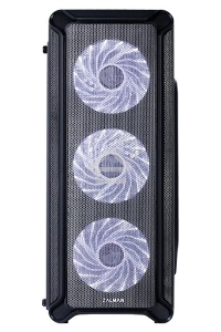 Корпус ZALMAN I3, без БП, большое боковое окно, черный,  ATX