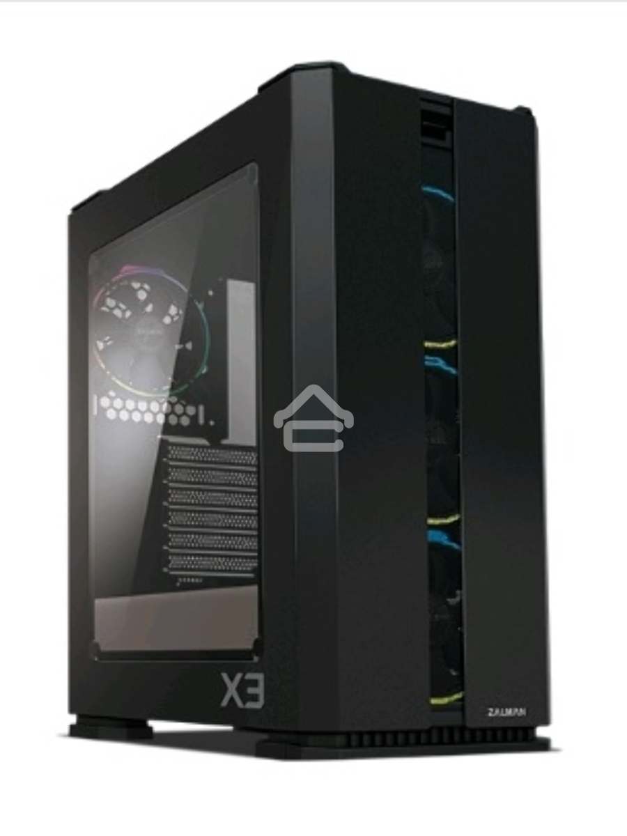 Компьютерный корпус ZALMAN X3, ATX, BLACK, WINDOW, 2x3.5