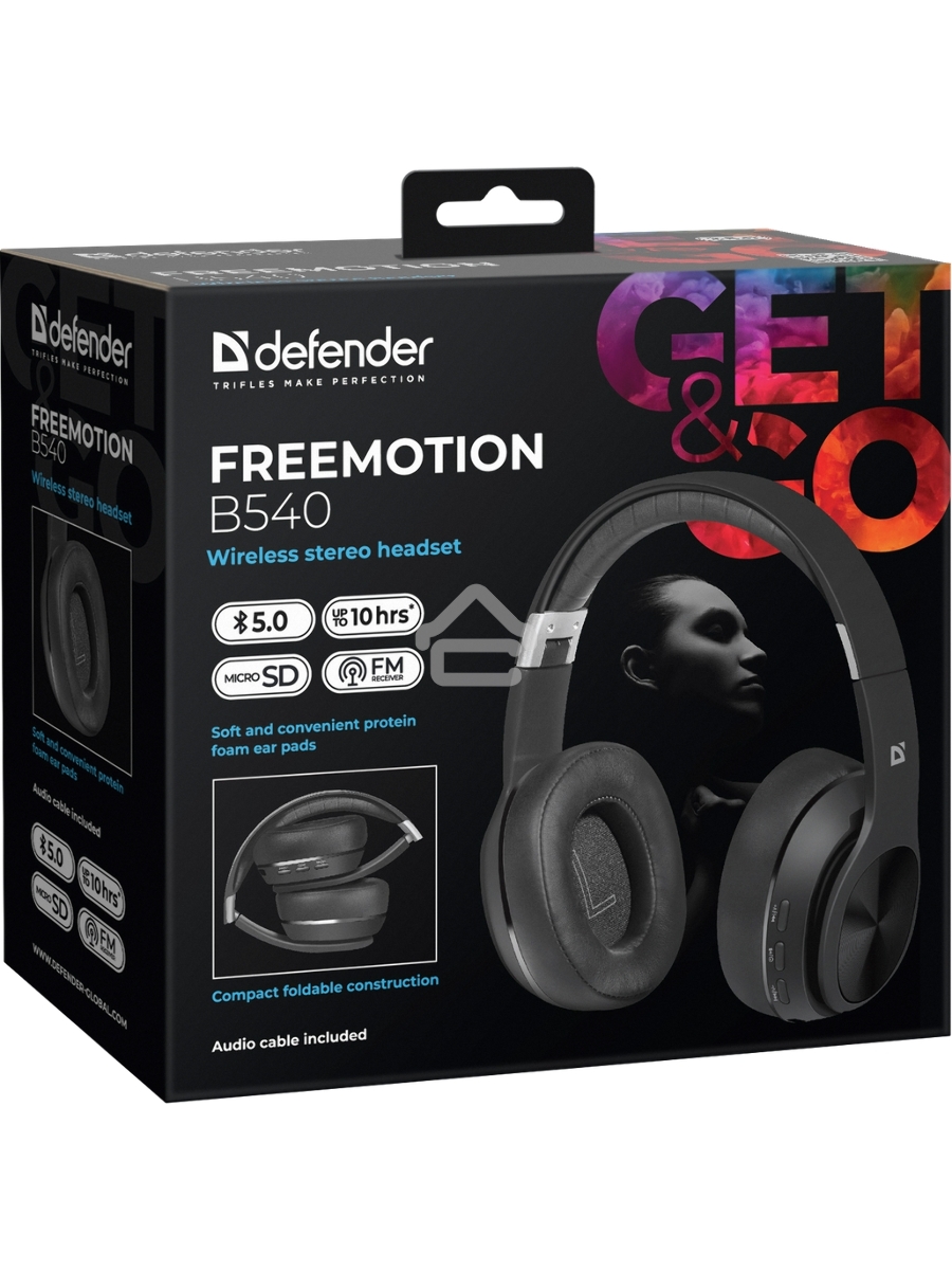Гарнитура Defender FreeMotion B540 черный