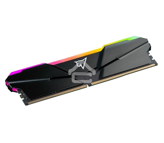 Оперативная память NETAC Shadow, DDR4, 16GB (1x16GB), 3200MHz, CL16, DIMM, с радиатором, RGB, серый