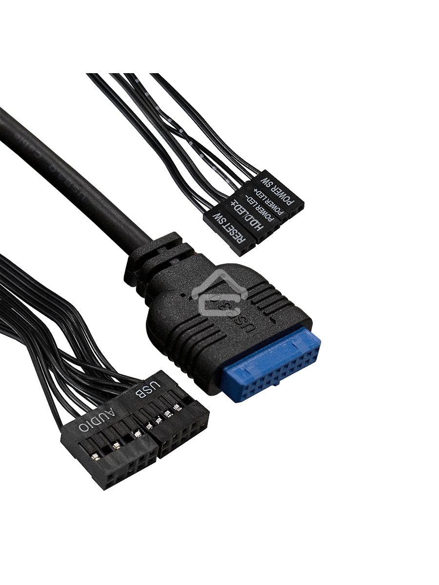 Компьютерный корпус Miditower ExeGate CP-606U-AB550 (ATX, AB550 с вент. 8см, 1*USB+1*USB3.0, аудио)