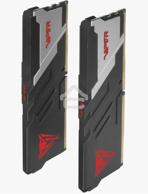 Оперативная память Patriot Viper Venom, DDR5, 64GB (2x32GB), 5600MHz, CL40, DIMM, с радиаторами, черный