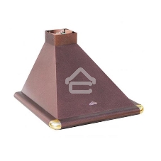 Вытяжка каминная Elikor Сатурн 50П-180-В1Л медный/золотистый, 50 см, 180 куб. м/ч, 48 дБ