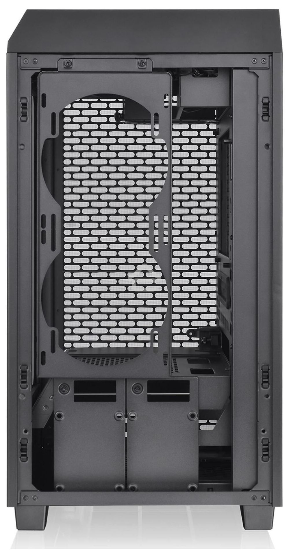 Компьютерный корпус Thermaltake The Tower 200 черный без БП miniITX 11x120мм 5x140мм 2xUSB 3.0 audio bott PSU
