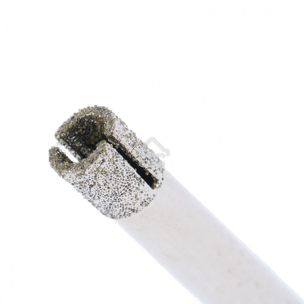 Сверло по стеклу и керамической плитке Сибртех 6 х 55 мм, цилиндр. хв