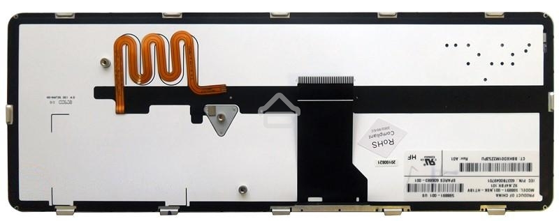 Клавиатура для ноутбука HP Pavilion DM4-1000 DV5-2000 DV5-2100 черная с подсветкой