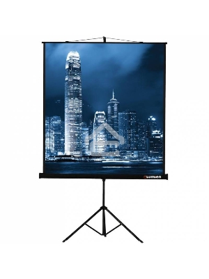 Экран на треноге Lumien 213x213см Master View LMV-100104 1:1 напольный рулонный