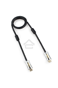 Кабель Cablexpert HDMI, серия Platinum, 1 м, v2.0, M/M, позол.разъемы, металлический корпус, ферритовые кольца, блистер