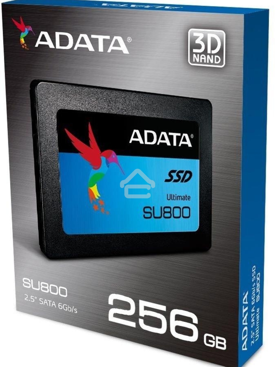 Накопитель SSD ADATA SU800, 256Gb, SATA III, 2.5