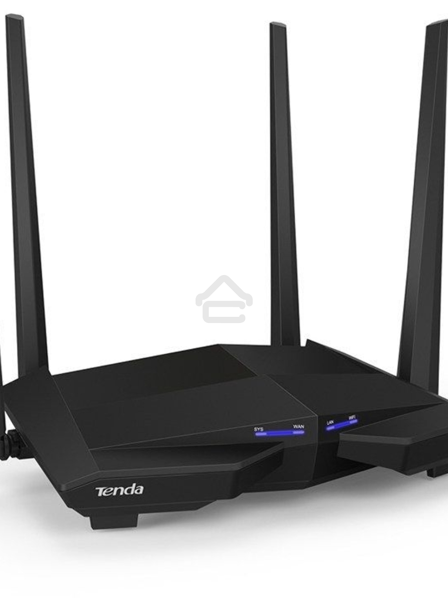 Двухдиапазонный AC1200 Гигабитный WiFi Маршрутизатор Tenda AC10U (AC 1200, LAN 3*10/100/1000, USB 2.0), 4 антенны 5dBi