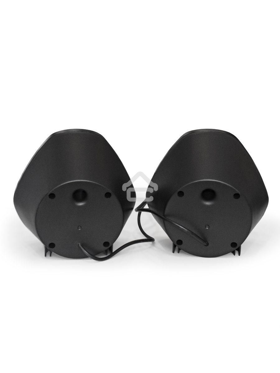 Акустическая система 2.0 ExeGate EX289680RUS Accord 210 (питание USB, 2х3Вт (6Вт RMS), 60-20000Гц, цвет черный, RGB подсветка)