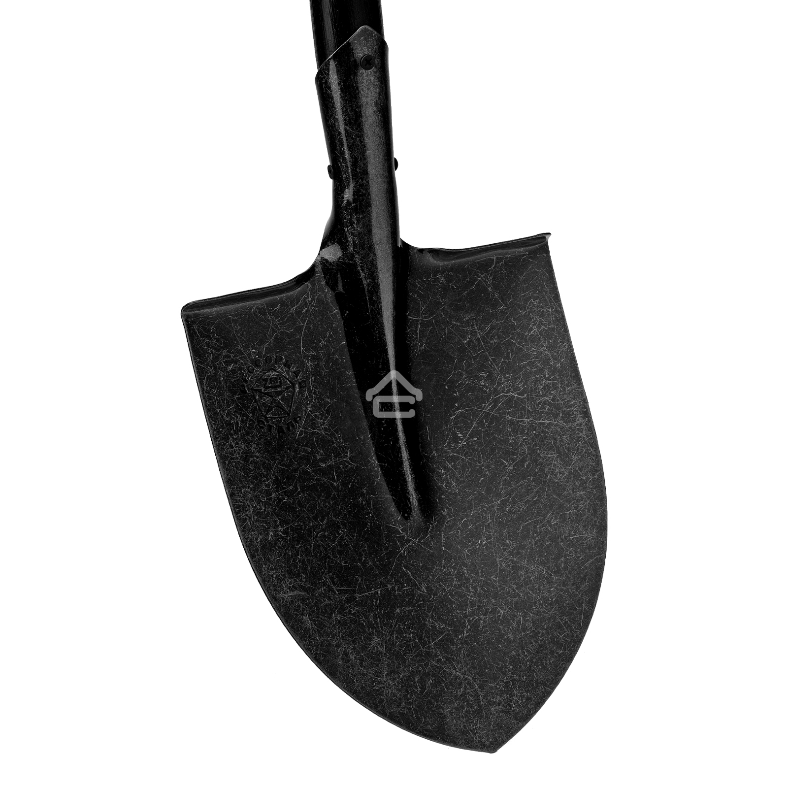 Лопата штыковая углубленная, 220х270х1330 мм, деревянный черенок, с рукояткой, LUXE Palisad