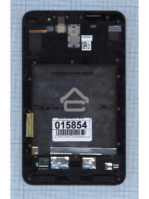 Модуль (матрица + тачскрин) для Asus MeMO Pad 7 ME176 черный c рамкой