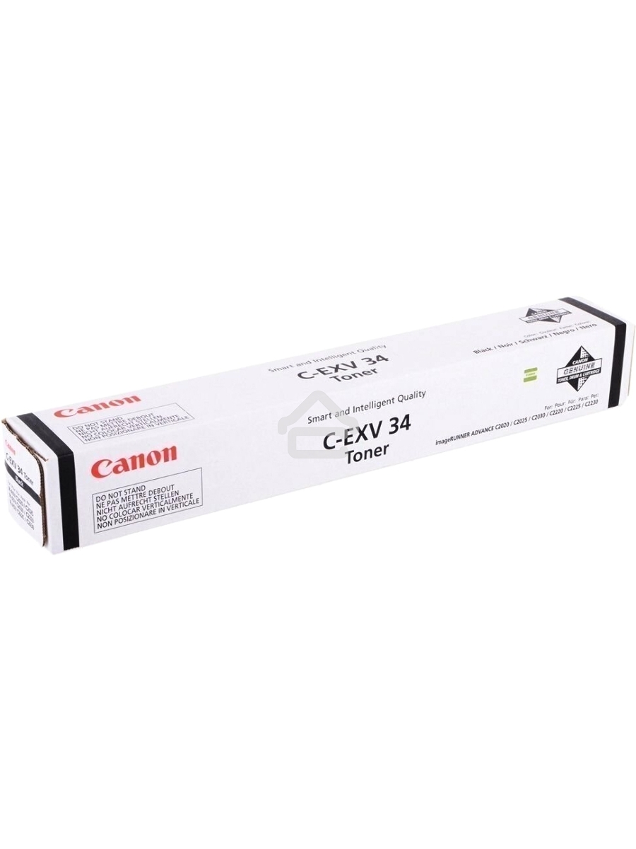 Картридж лазерный Canon C-EXV34BK черный (туба 23000 стр) для Canon iR C9060/C9065/C9070, IR Advance C2000ser/C2020/C2025/C2030