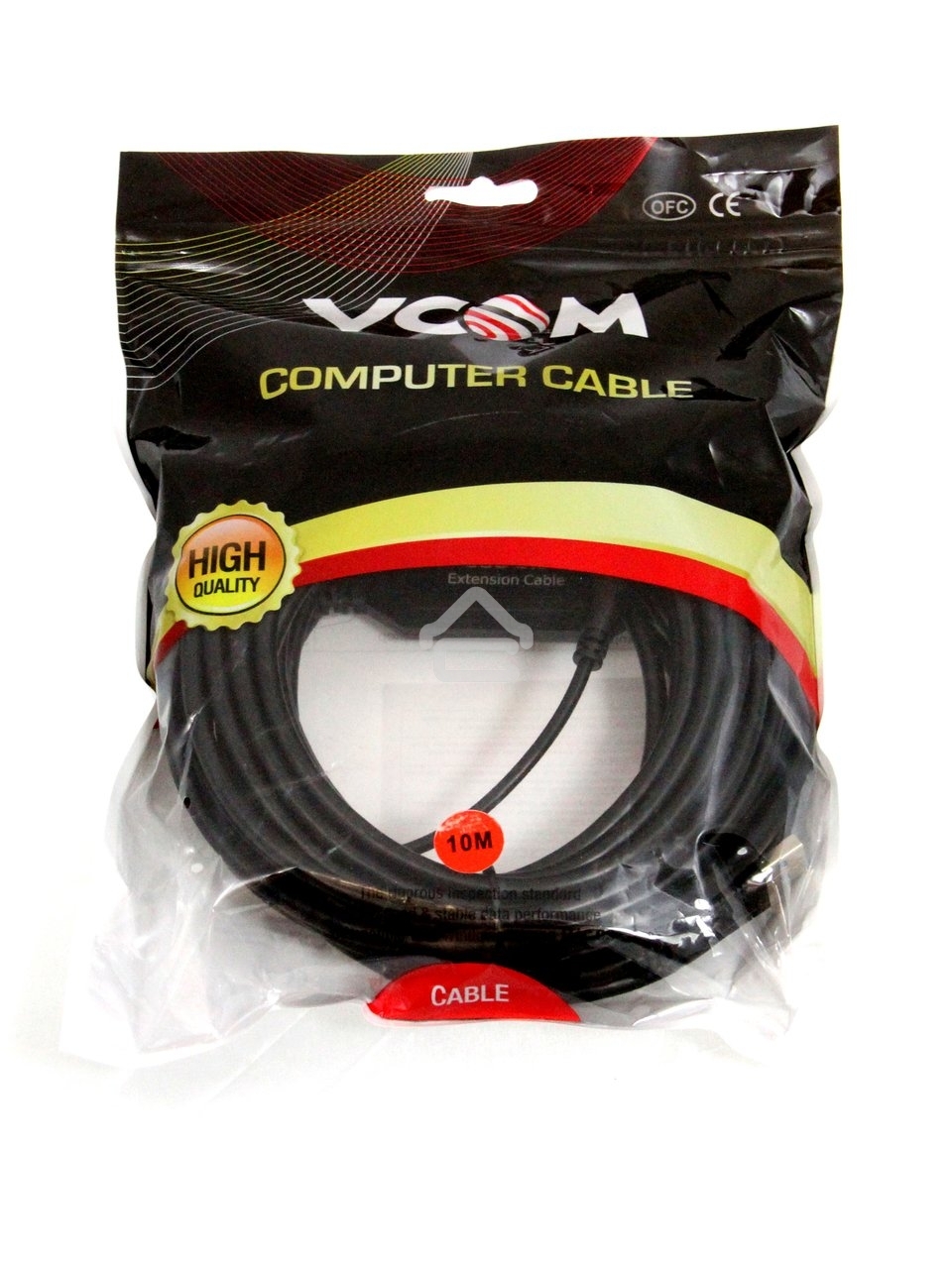 Кабель-адаптер USB3.0-repeater, удлинительный активный Am-->Af 10м VCOM