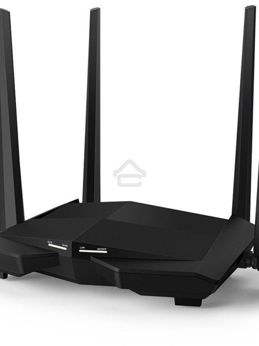 Двухдиапазонный AC1200 Гигабитный WiFi Маршрутизатор Tenda AC10U (AC 1200, LAN 3*10/100/1000, USB 2.0), 4 антенны 5dBi