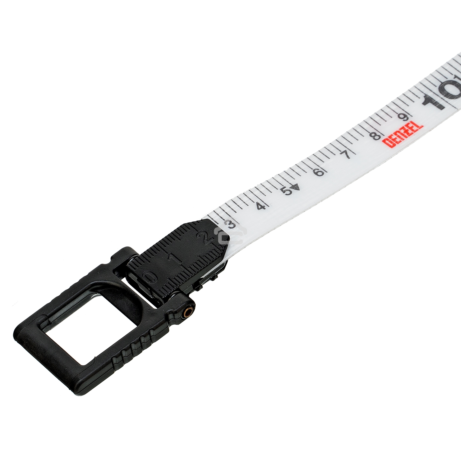 Рулетка геодезическая Denzel 30 м х 15 мм, закрытый корпус, фиберглассовая лента