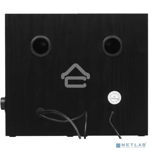 Колонки 2.0 SVEN SPS-576 чёрные (2x4W, Bluetooth, дерево)
