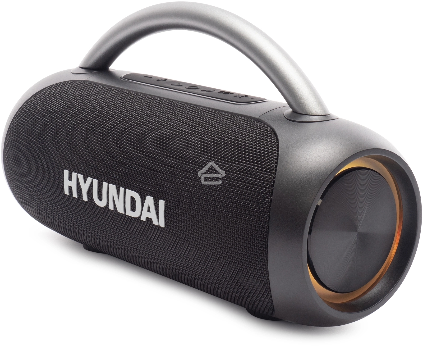 Колонка портативная Hyundai H-PS1026 черный 40W 2.0 BT 10м 1800mAh