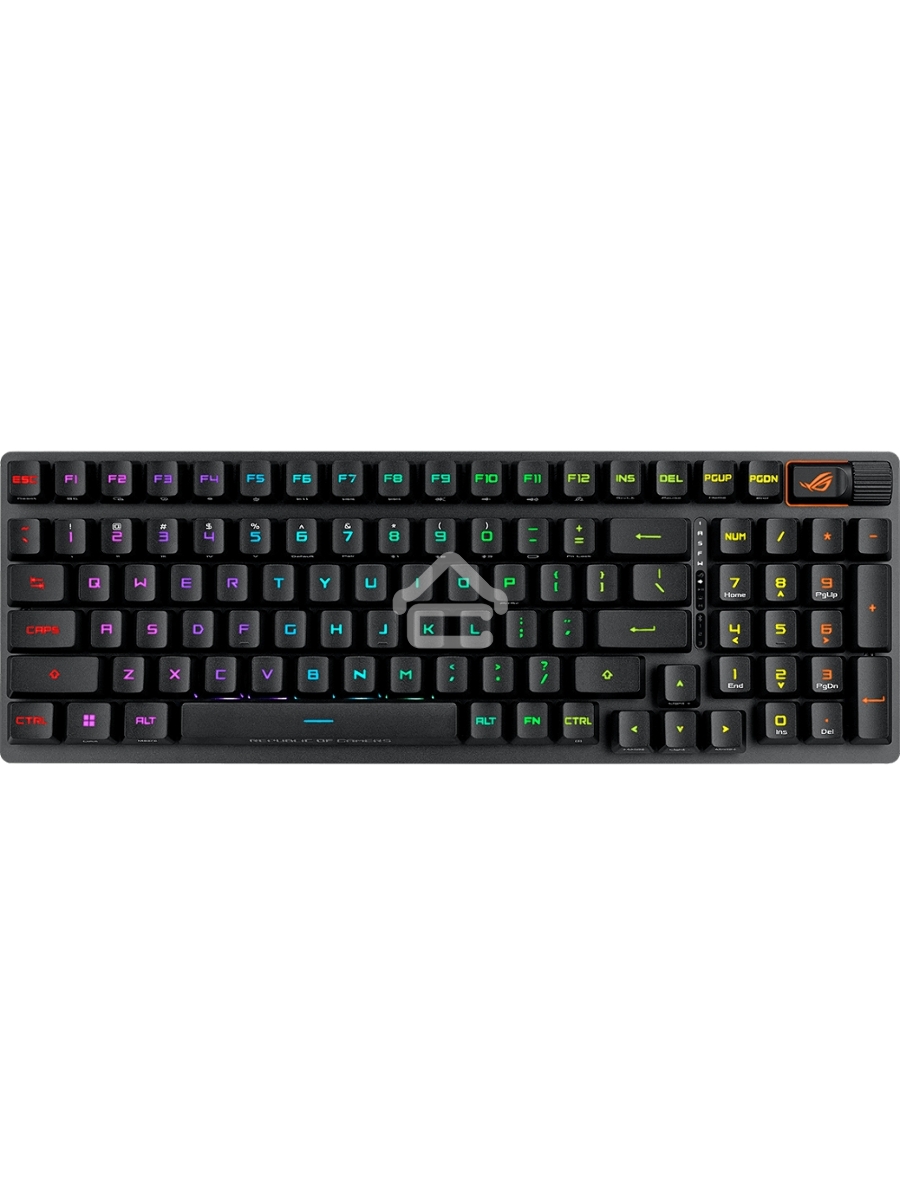 Клавиатура ASUS X901 STRIX SCOPE II 96 WL/NXSW/RU/ABS (RUS)/ ASUS X901 STRIX SCOPE II 96 WL/NXSW/RU/ABS (RUS)