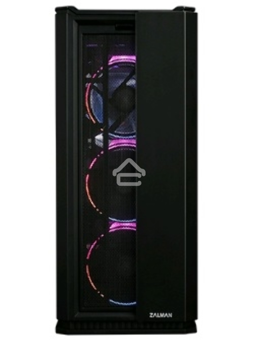 Компьютерный корпус ZALMAN X3, ATX, BLACK, WINDOW, 2x3.5