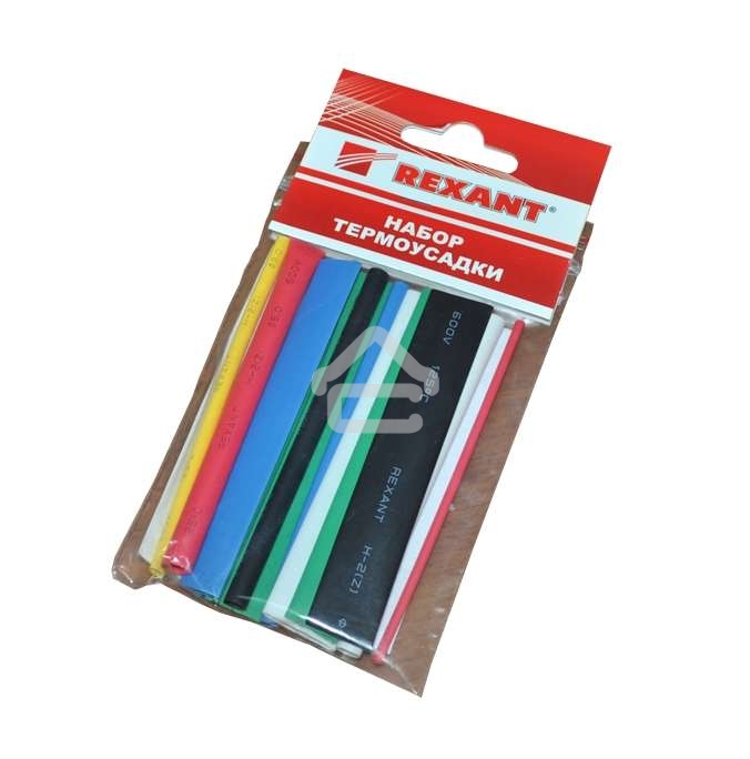 Термоусаживаемые трубки Rexant AUTO PLUS 2:1 (Набор 19 шт.)