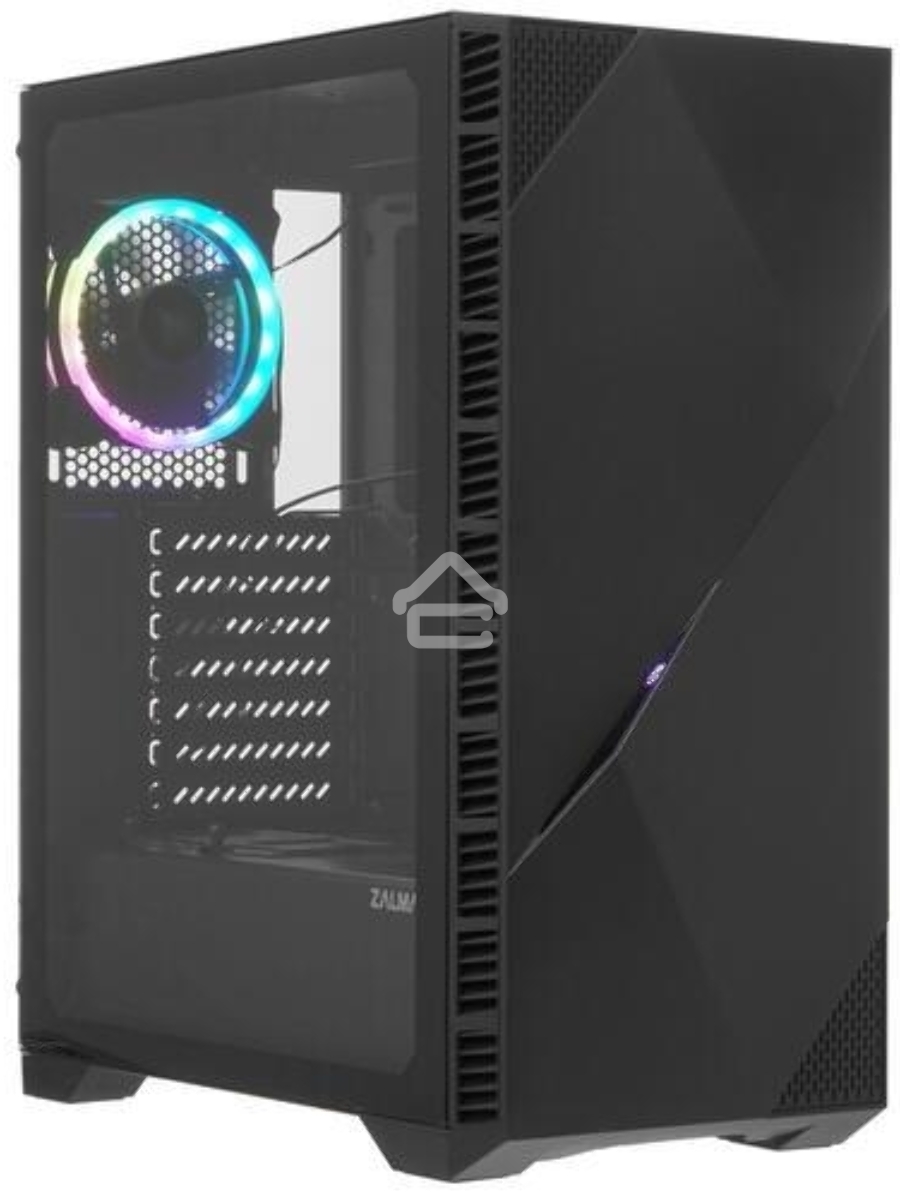 Компьютерный корпус MIDITOWER ATX W/O PSU Z3 ICEBERG BLACK ZALMAN ( без БП )