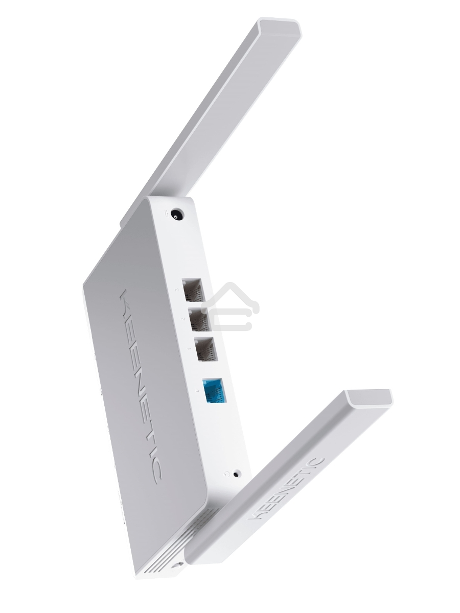 Роутер беспроводной Keenetic Air (KN-1613) с Mesh Wi-Fi 5 AC1200, 4-портовым Smart-коммутатором