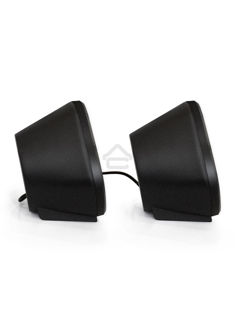 Акустическая система 2.0 ExeGate EX289680RUS Accord 210 (питание USB, 2х3Вт (6Вт RMS), 60-20000Гц, цвет черный, RGB подсветка)
