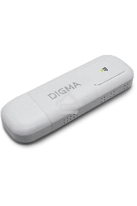Модем 3G/4G Digma Dongle WiFi DW1960 USB Wi-Fi Firewall +Router внешний белый