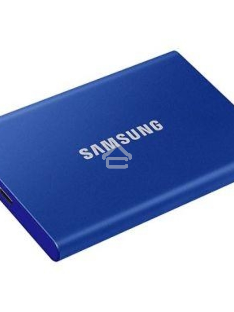 Твердотельный накопитель Samsung SSD 2TB T7, USB Type-C, R/W 1000/1050MB/s, Blue