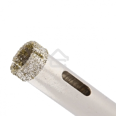 Сверло алмазное Matrix по керамограниту, 8 х 67 мм, 3-гранный хвостовик 2 шт.