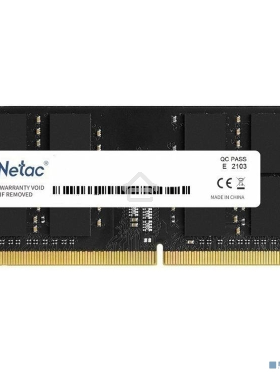 Оперативная память NETAC Basic, DDR4, 16GB (1x16GB), 3200MHz, CL22, SO-DIMM