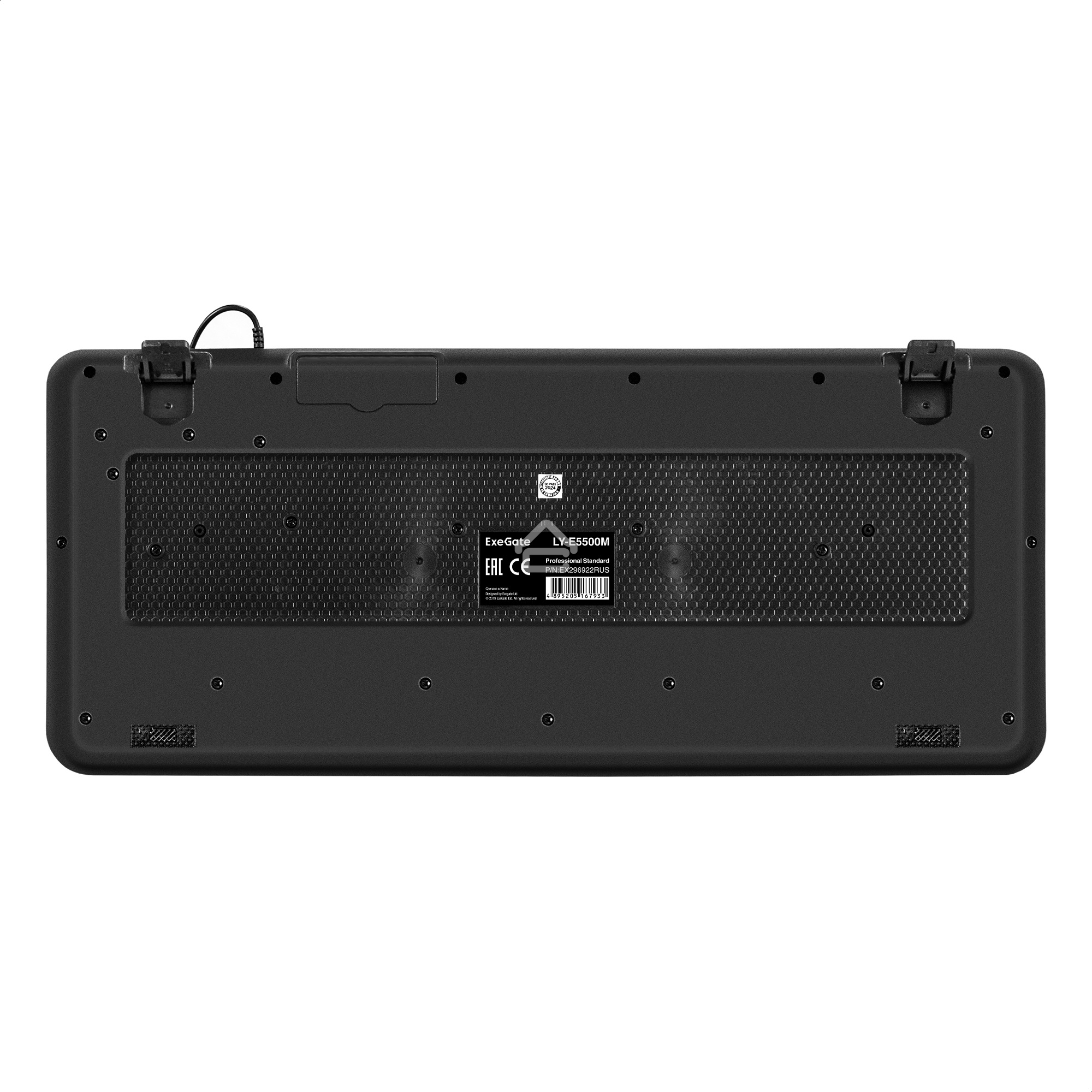 Клавиатура проводная ExeGate Professional Standard LY-E5500M, USB, черный