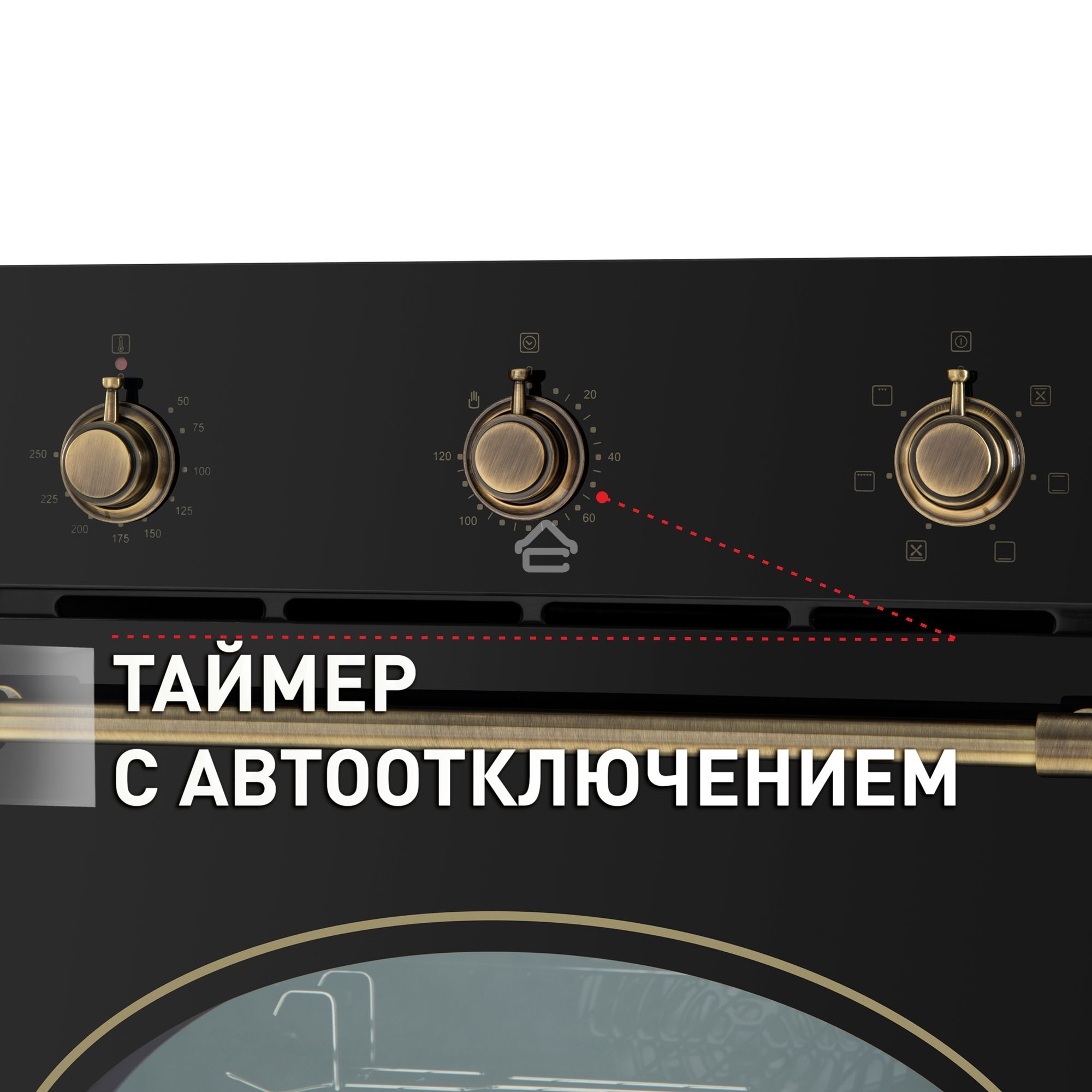 Шкаф духовой электрический Maunfeld EOEFG.566RBG.MT, встраиваемый