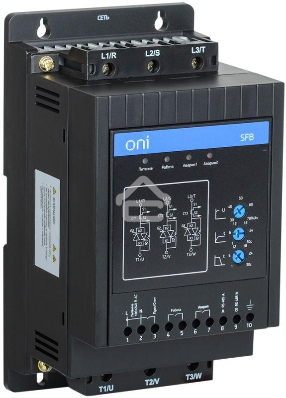 Устройство плавного пуска SFB 3Ф 380В 7.5кВт 15A Uупр 110-220В ONI SFB-33-D75-A-00