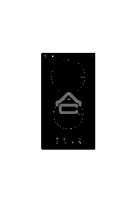 Встраиваемая индукционная варочная панель LEX EVI 320 BL  3500Вт 2конф. 58х268х500мм 30см черный